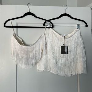 2 piece fringe set